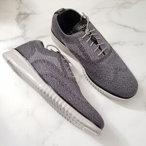 Cole Haan Men's 2.ZERØGRAND Wingtip Oxford Shoes Sneakers Knit Size 9